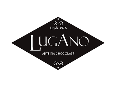 Logo Lugano - Arte em chocolate