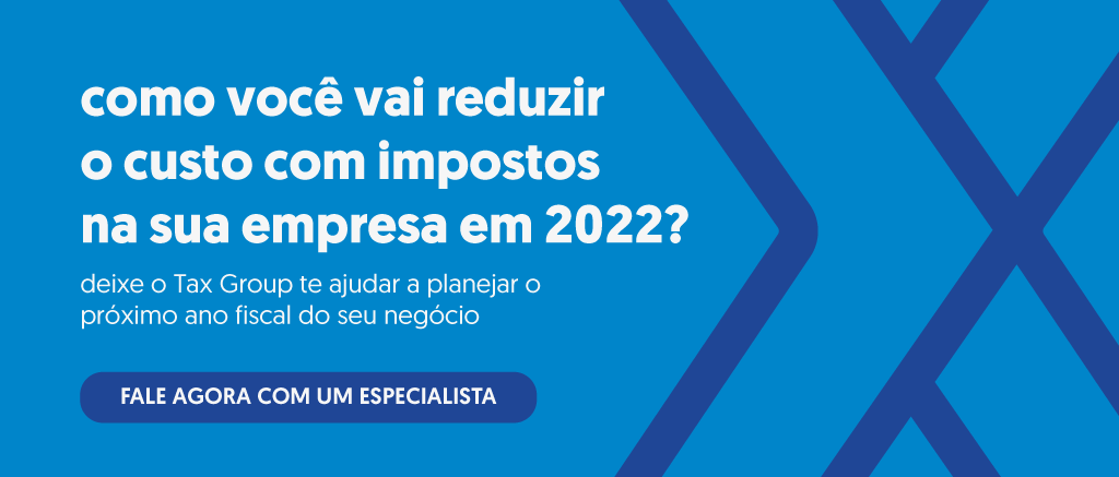 Planejamento tributario para 2022 banner