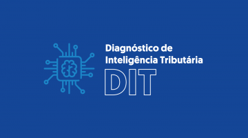 Diagnóstico de Inteligência Tributária do Tax Group, em banner azul escuro