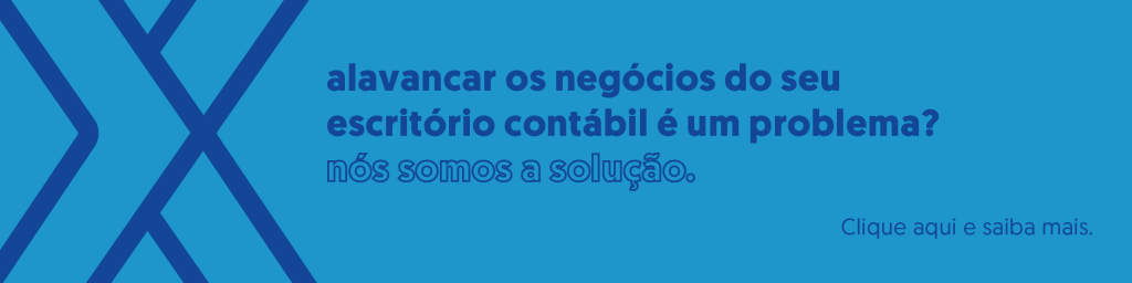 banner azul claro com chamada para ação para conhecer a solução para os escritórios contábeis