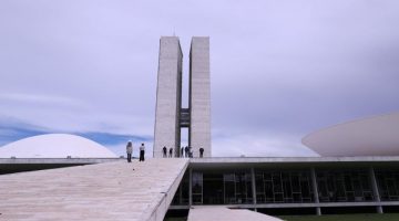 Prédio do Congresso Nacional. referente à reforma tributária