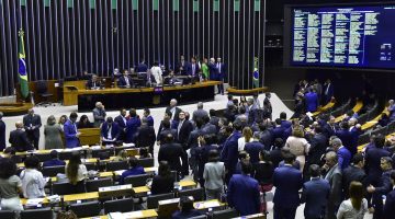 câmara dos deputados, durante o arvabouço fiscal aprovado