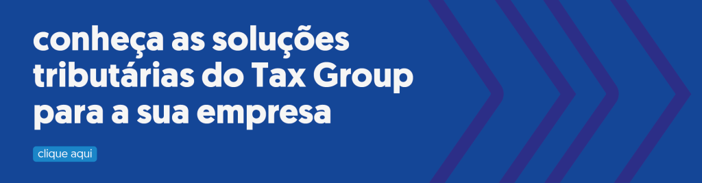 banner padrão falando das soluções do Tax Group